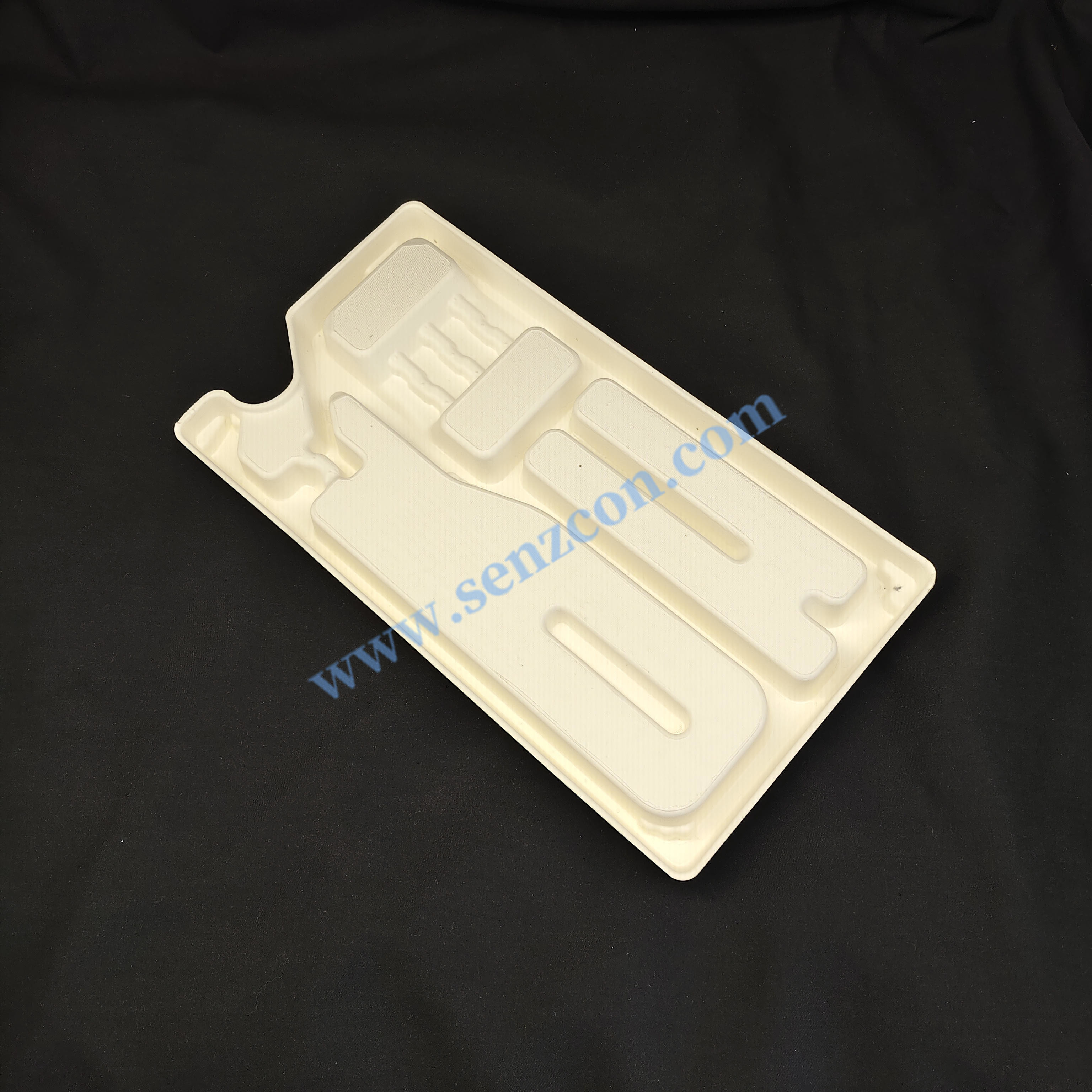 Direct supply from an OEM factory in Ningbo. Pulp molded packaging bases for medical devices. Sterile, environmentally friendly and biodegradable.