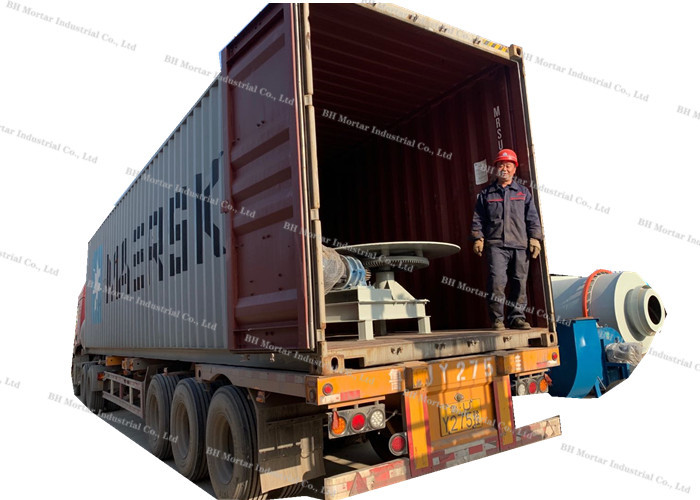 Labor Saving Sand Dryer Machine For Dry Mortar / Foundry Industry