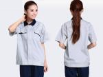 CVC Fabric Industrial Work Uniforms Anti - Shrink With Company Embroidery Logo