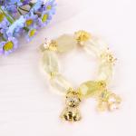 Handmade Gemstone Bracelet Adjustable Charms Citrine Bracelets Natural Stone