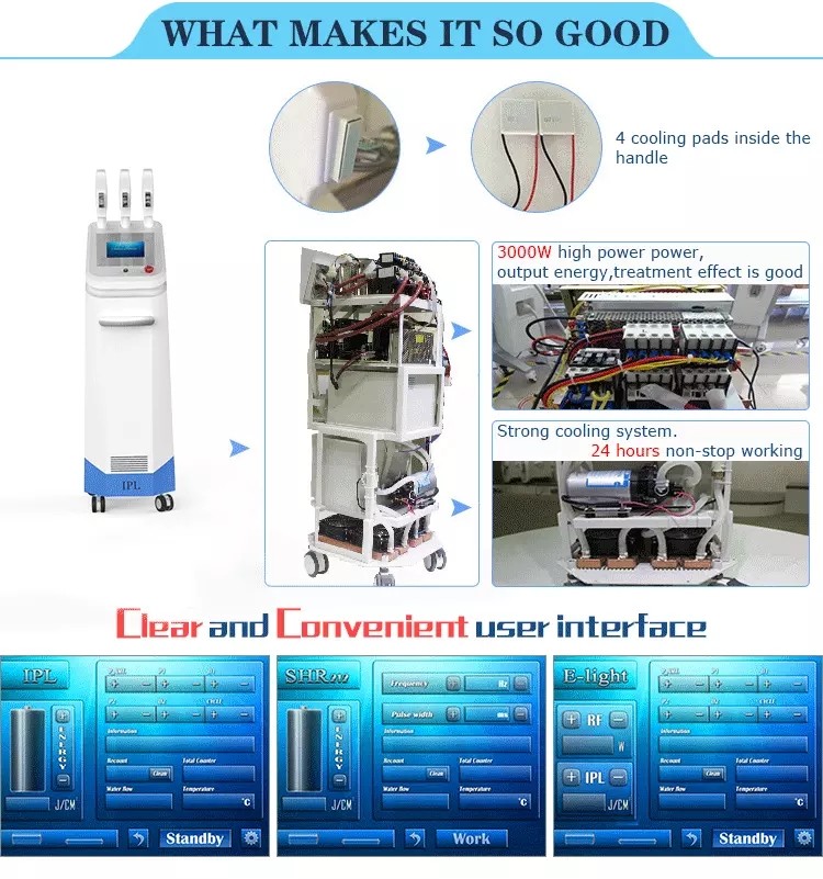 IPL laser hair removal machine nubway laser home hair removal machine ipl beauty salon equipment