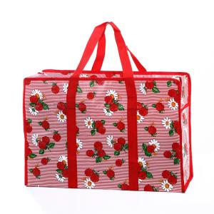 China Non Woven Glossy Reusable 100 Polypropylene Shopping Bag Gravure Printing wholesale