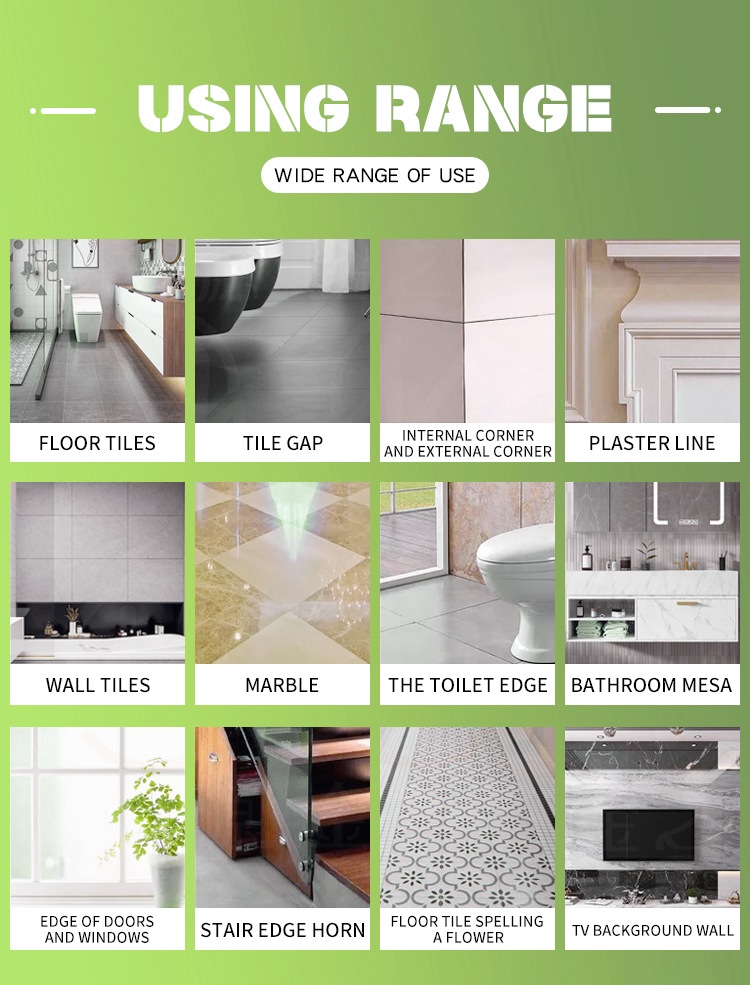 Household Floor Tile Adhesive General Purpose UV Resistant Sanded Type