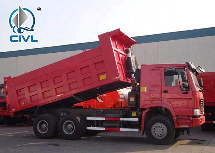 Sinotruk HOWO Dump Truck 6x4 30 Ton 10 Wheel Dump Truck For Africa