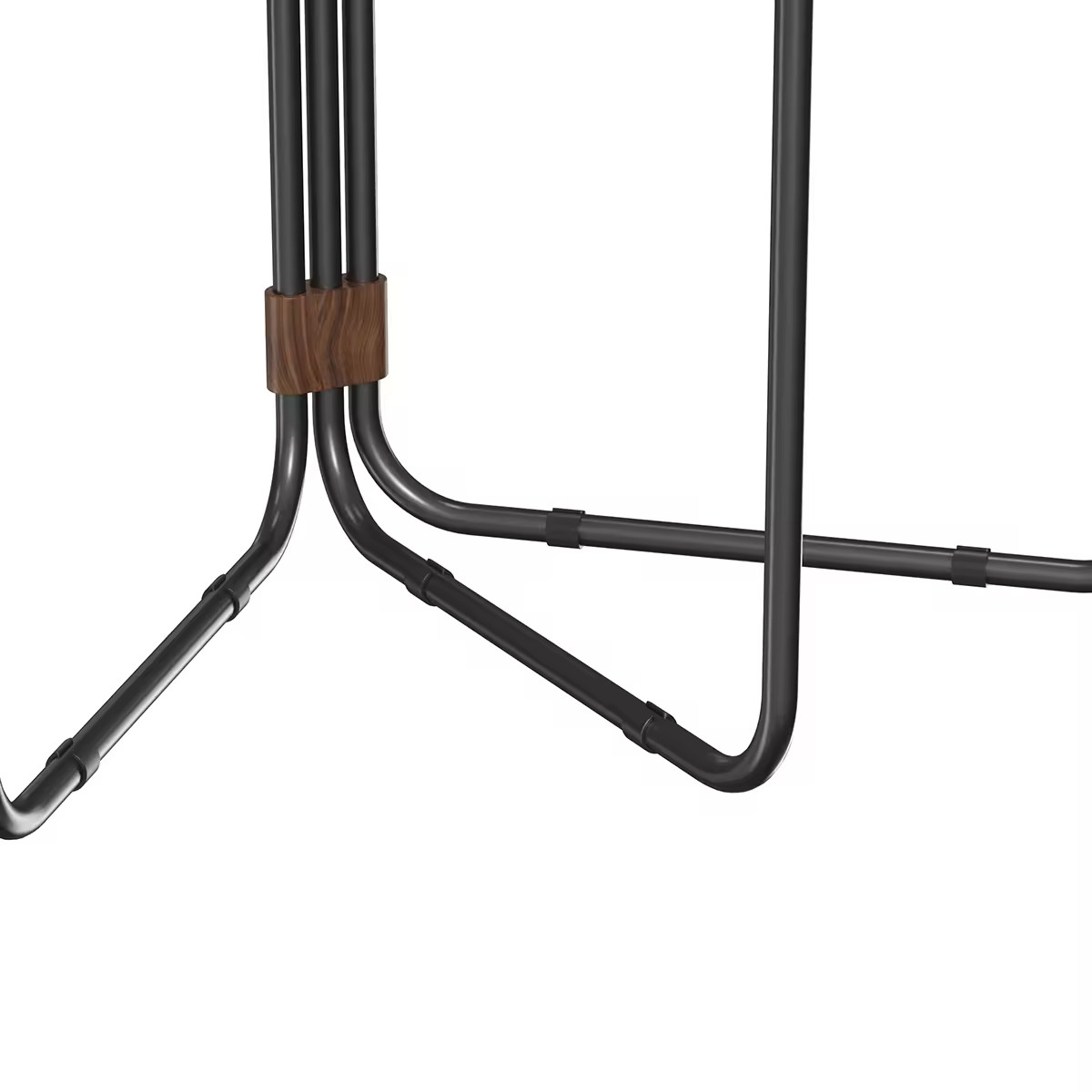 Foldable Removable Rectangle Household Bathroom Metal FOLDABLE Compact Freestanding Towel Holder