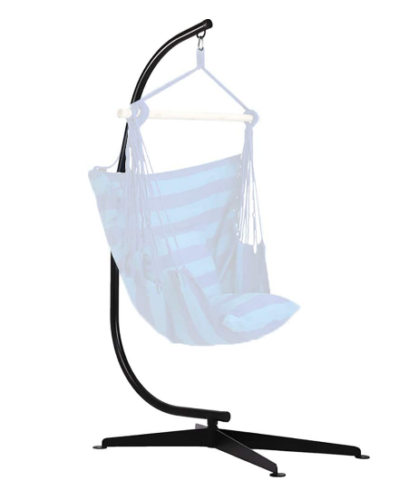 300LBS Capacity Luxury Terrace Garden Swing Chair for Indoor and Outdoor Hammock Frame