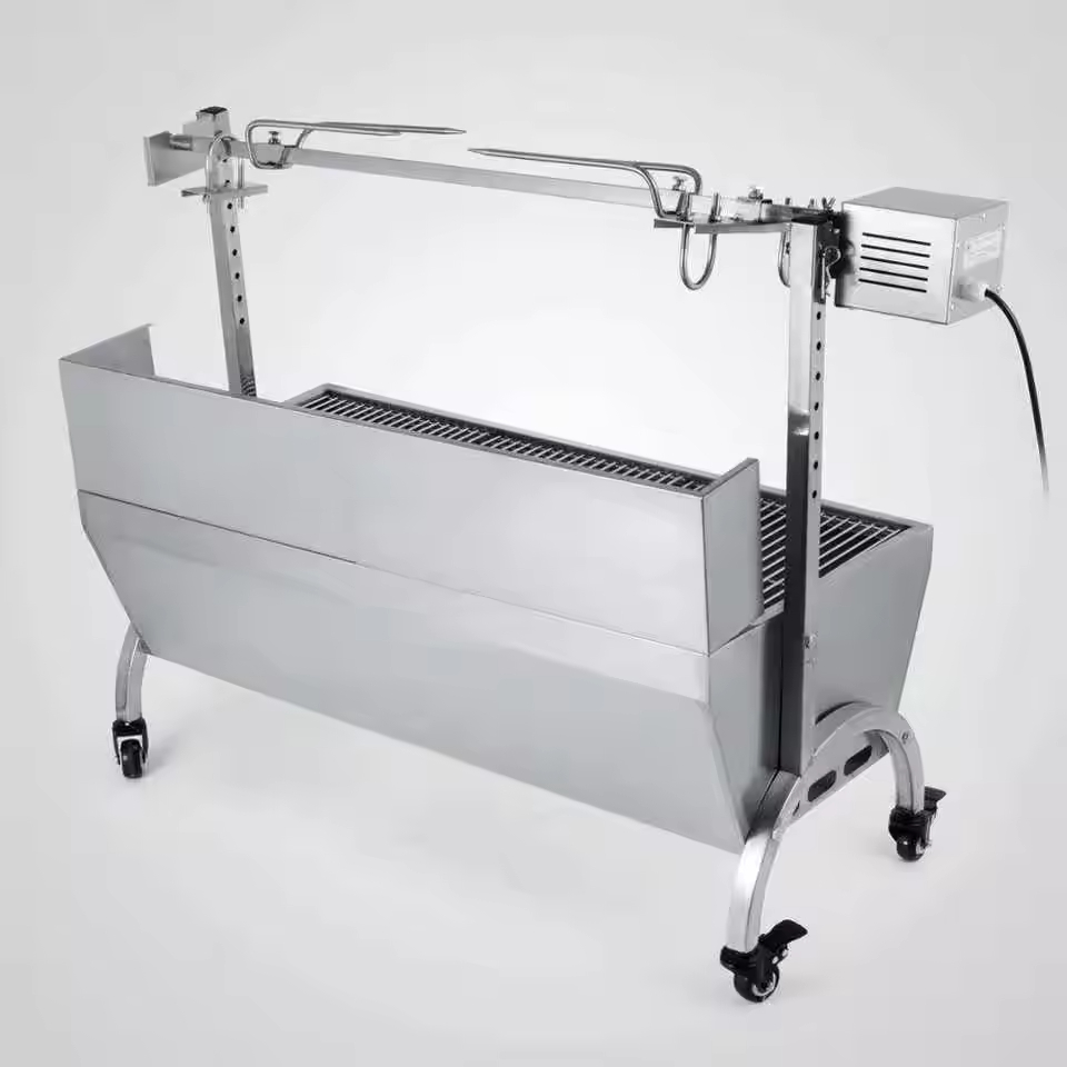 124.3*57.3*29 CM Package Size Commercial Rotisserie Charcoal BBQ Grill for Restaurant