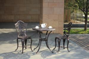 China outdoor garden furniture cast aluminum set-16099 wholesale
