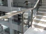 stainless steel glass handrail glass balustrade balusters/post/column/pillar