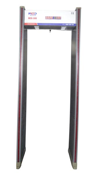 6-18 Zones Door Frame Metal Detector Walk Through , Body Scanner Airport