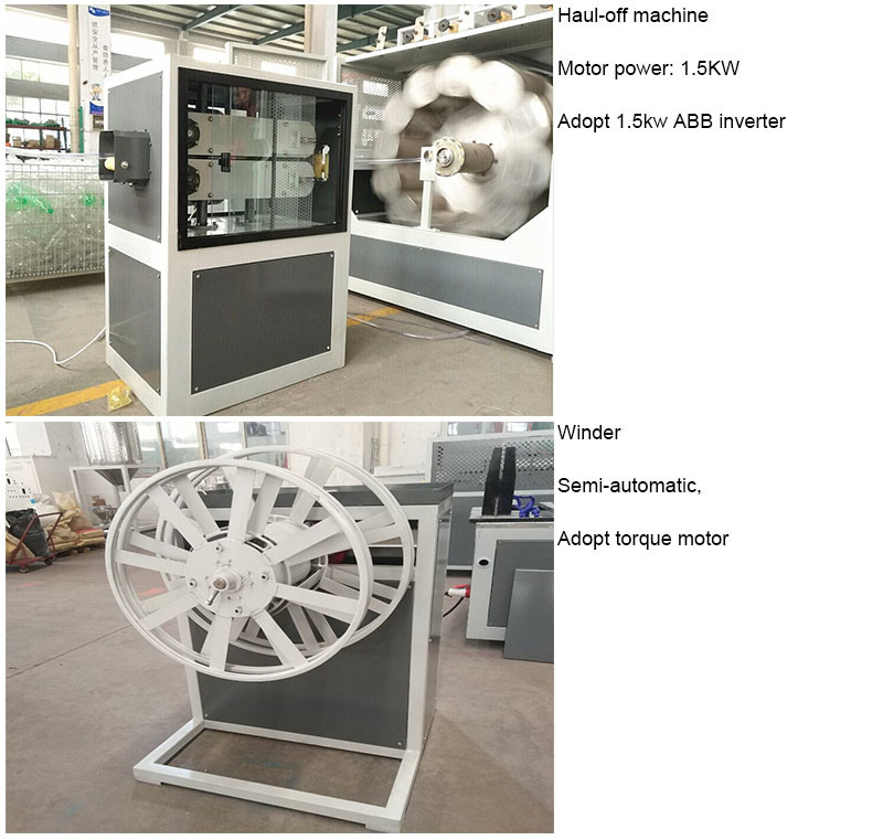 Soft PVC Pipe Processing Machines Water Garden Hose Fiber Reinforced Pipe Extrusion Line
