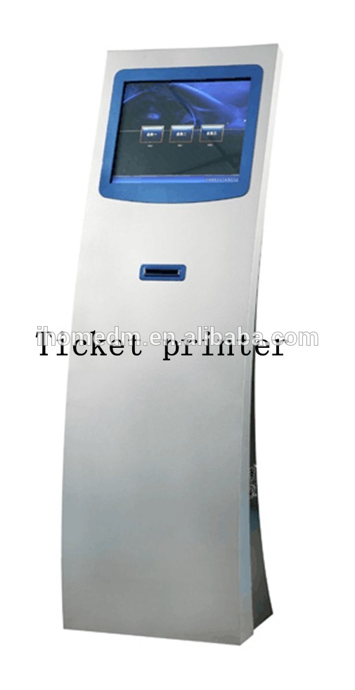 Bank use wireless queue number system take a number machine