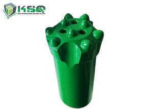 China R28 Spherical Threaded Button Bits Dia 37mm - 45mm Cnc Milling wholesale