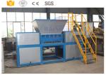 Double Shaft Plastic Shredder Machine / Home Plastic Recycling Shredder
