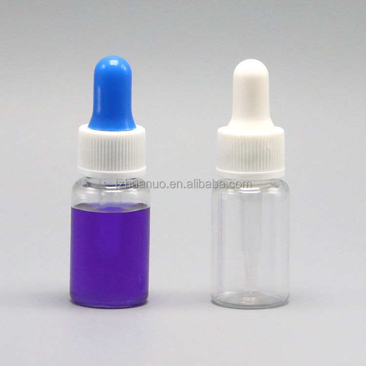 Medicine Grade PET Plastic Dropper Bottle with Tube Capacity 10ml/15ml/20ml/25ml/30ml