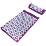 Relieve Sciatic 66*24cm Massage Acupressure Yoga Mat Black Acupressure Pad