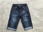 Dark Wash Ladies Denim Jeans With Reverse Self Fabric Binding At Pockets Opening