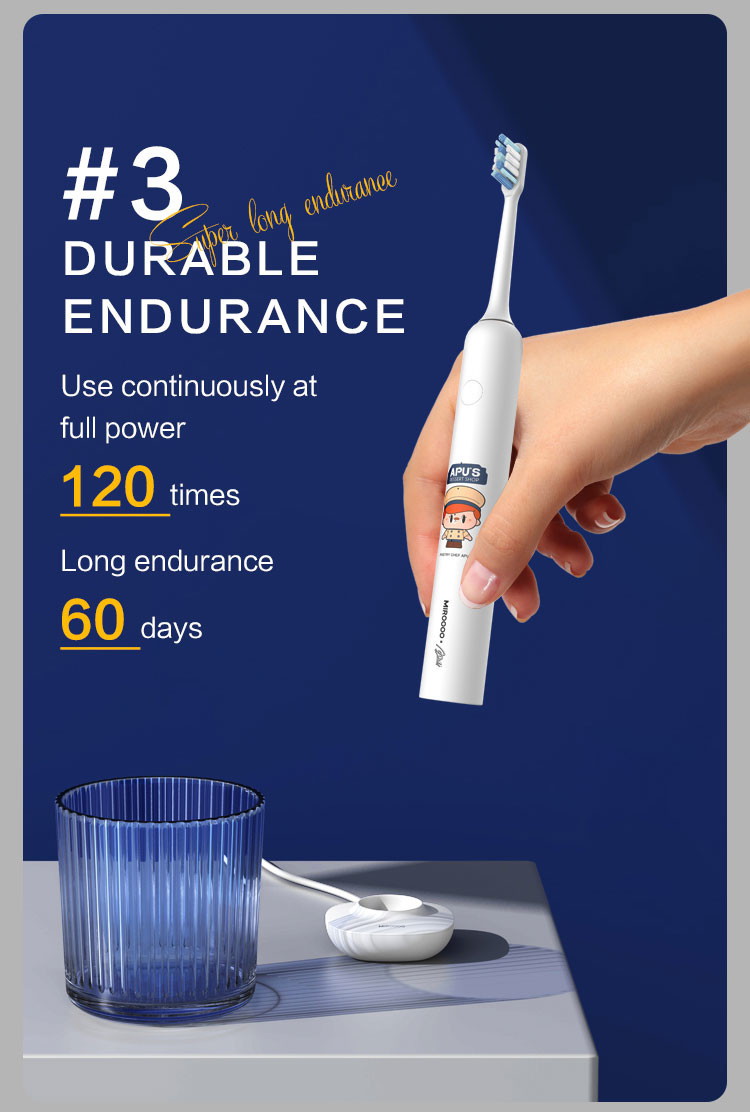 Sonic ELectric Toothbrush With Multiple Modes,IPX7 Waterproof Sonic ELectric Toothbrush With Smart Timer