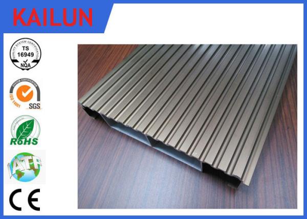 Interlocking Anodized Waterproof Aluminum Decking Boards Materials 6000 series