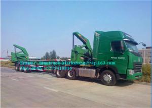China A7 10 Wheeler Port Handling Equipments Box Loader Trailer 45-100 Tons Load Capacity wholesale