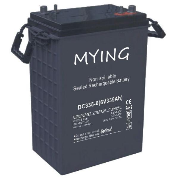Golf cart battery, EV battery, deep cycle battery, 6V 335Ah, equivalent of