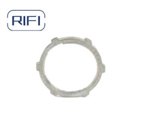 China 3'' Ul Listed Sliver Color IMC Conduit Fittings Zinc / Steel Lock Nut For Fastening wholesale