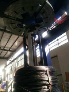 China Wire Coils Compacting Automatic Wrapping Machine LLDPE Film wholesale