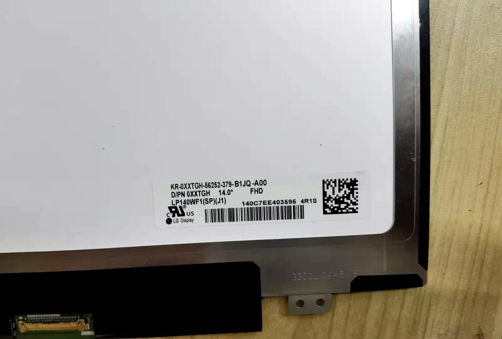14.0" 157PPI TFT LCD Panel 1920×1080 300cd/M2 ISO9001 LP140WF1-SPJ1