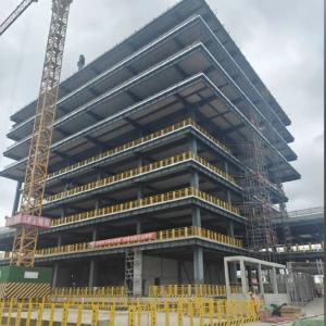 China Custom Prefabricated Metal Warehouse Q235 Q355 Steel Frame Prefab Building wholesale