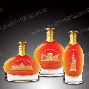 China New Designed 750ml Glass Bottle For Luxury Liquors wholesale