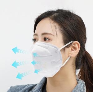 China Breathable KN95 Respirator Mask / Anti Pollution Face Masker 5Ply wholesale