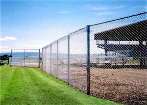China 6ftx12ft Galvanized chain link fence temporary fence panel cerca wholesale