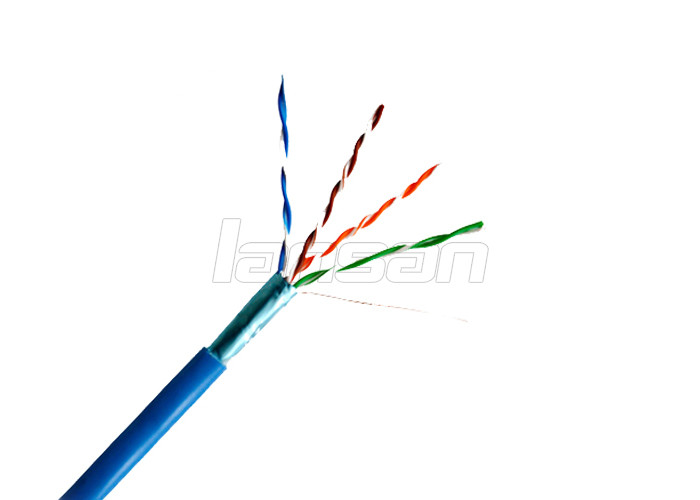 lan cable cat 5e FTP PVC ethernet Cable cat 5 Quick Installation With Bare Copper Conductor High Speed Pass Test