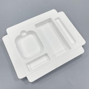 China Cosmetic Packaging Biodegradable Packaging Waterroof Packaging Molded Pulp Tray wholesale