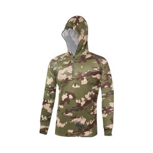 China Autumn Season Custom Outdoor Camo Casual Men's Fishing Suit 100% Cotton Sportswear wholesale