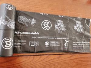 China OEM Biodegradable Disposable Bags Eco Friendly Plastic Packaging Bags 75cm wholesale