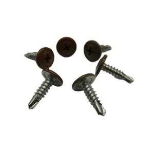 China Carbon Steel Martial 4.2x16 Phillips Washer Truss Painted Head Self Screw RoHs Approved wholesale