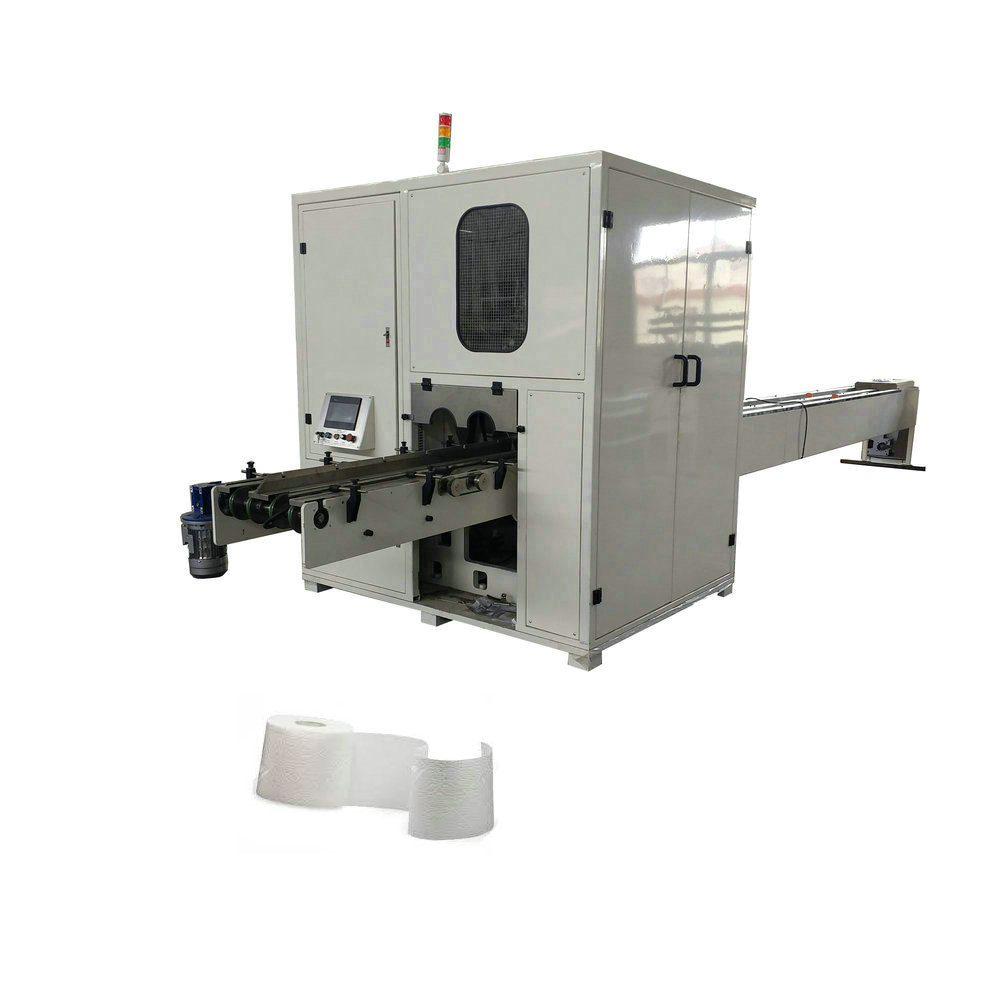Double Channel Automatic Toilet Tissue Paper Cutting Machine Good Quality Easy Operation