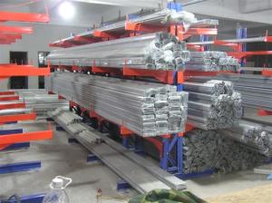 China Custom metal cantilever storage racks , heavy duty cantilever racking wholesale
