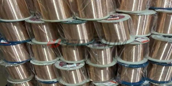 Cobalt Beryllium Copper Wire CuCo2Be UNS C17500 For Electrical Electronic Connectors