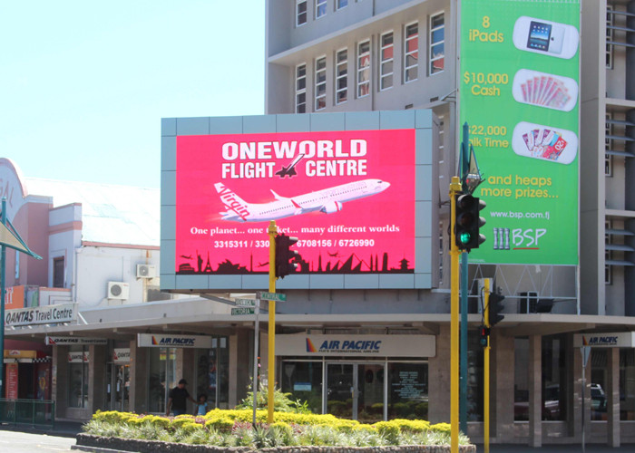 5.76m x 3.072m P12mm Outdoor Full Color LED Display Screen High Brightness