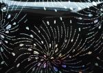 Metallic Black PVC Membrane Foil For Cabinet Door Decoration