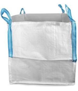 China 5/1 Woven Big Bag 2000kg BOPP 1 Ton Stone Bags Treble Selvedge Hem wholesale