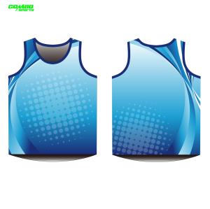 China 100gsm 100% Polyester Athletic Teamwear Singlet Jersey Shirts Men'S wholesale