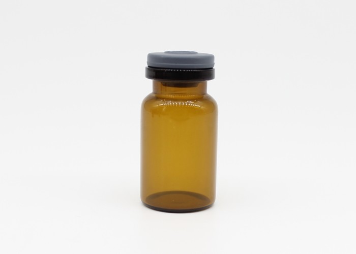 6ml Brown Medicinal and Cosmetic Borosilicate Glass Bottle Vial
