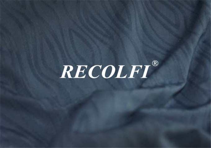 Repreve 4% Spandex Recycled Plastic Polyester Fabric High Stretch For Activewear
