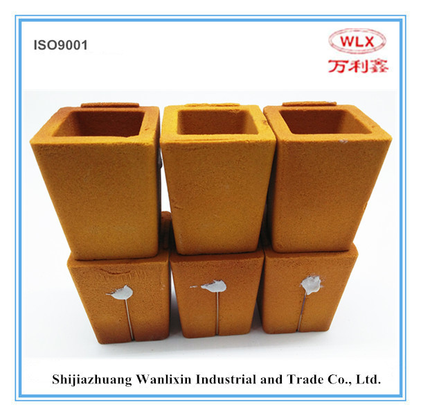 Carbon Equivalent Meter Cup (Thermal Analysis Cup) for Casting Industry Analysis