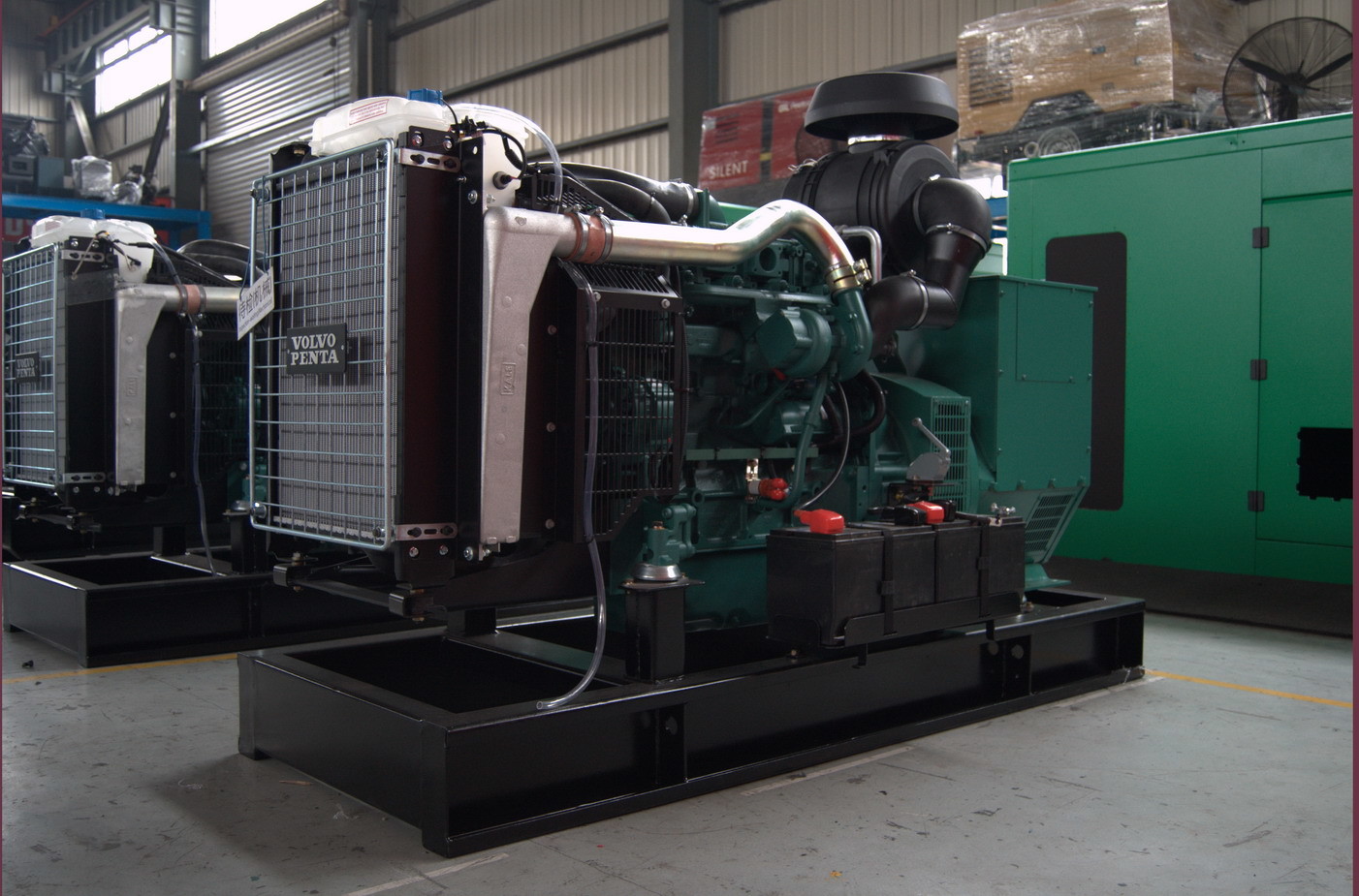 European CE EPA Cert. 150kva 600 Kva TAD1641GE Volvo Penta 350kva Diesel Generator Set