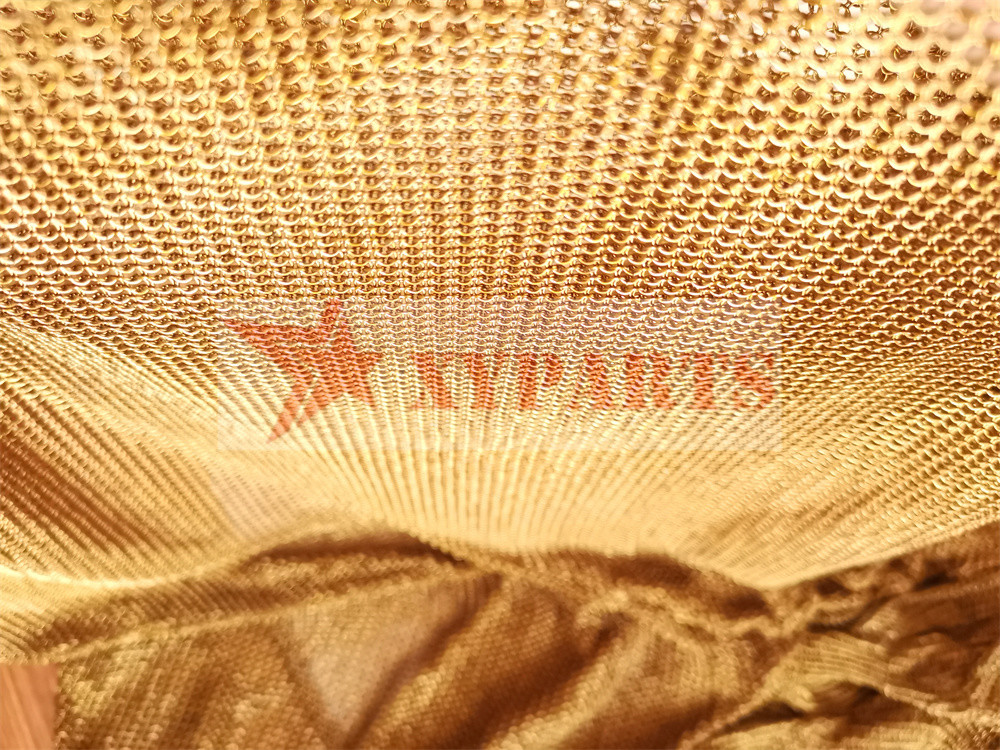 Decoration Divider 12mm Metal Ring Mesh Welded