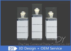 China Modern Tower Jewelry Display Case / Jewellery Display Cabinets wholesale